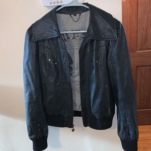 Genuine GUESS leather jacket